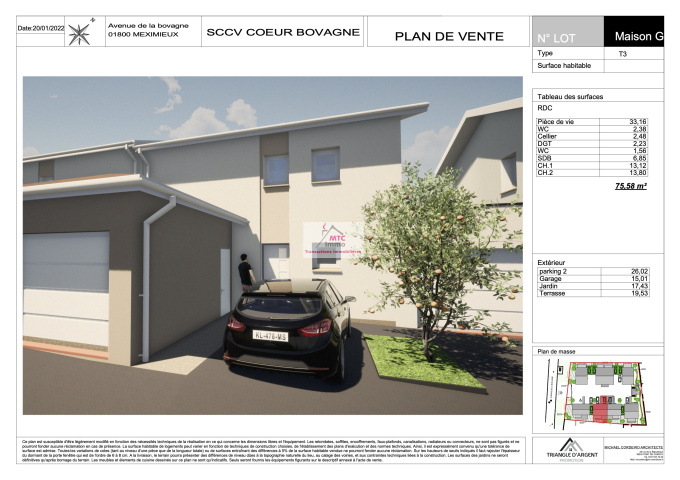 Programme neuf Maison Meximieux (01800)